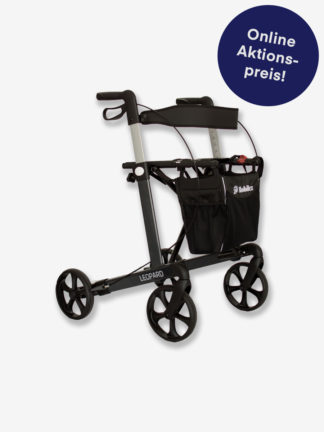 Rollator Leopard Anthrazit zum Online-Aktionspreis