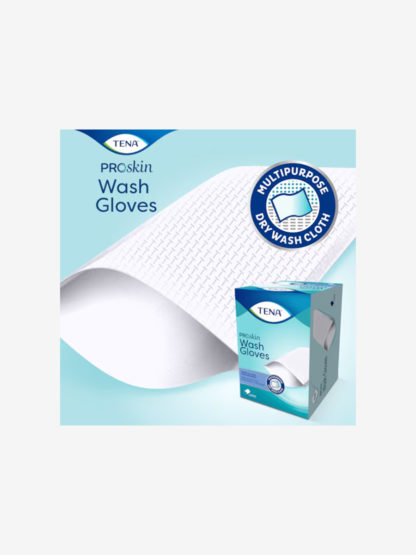 TENA Wash Gloves - Image 2